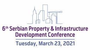 Šesta srpska konferencija o razvoju nekretnina i infrastrukture pod nazivom „Razvoj budućnosti“ održati će se ONLINE u utorak, 23. marta 2021. godine.