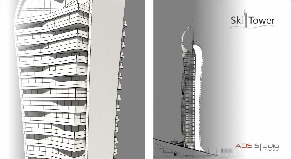 Avaz Ski Tower: U Sarajevu niče nova najviša kula na Balkanu