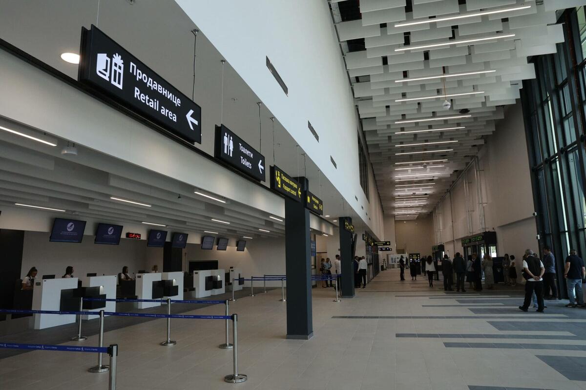 10 šaltera, free shop, biznis klub: Otvorena nova zgrada terminala na niškom aerodromu