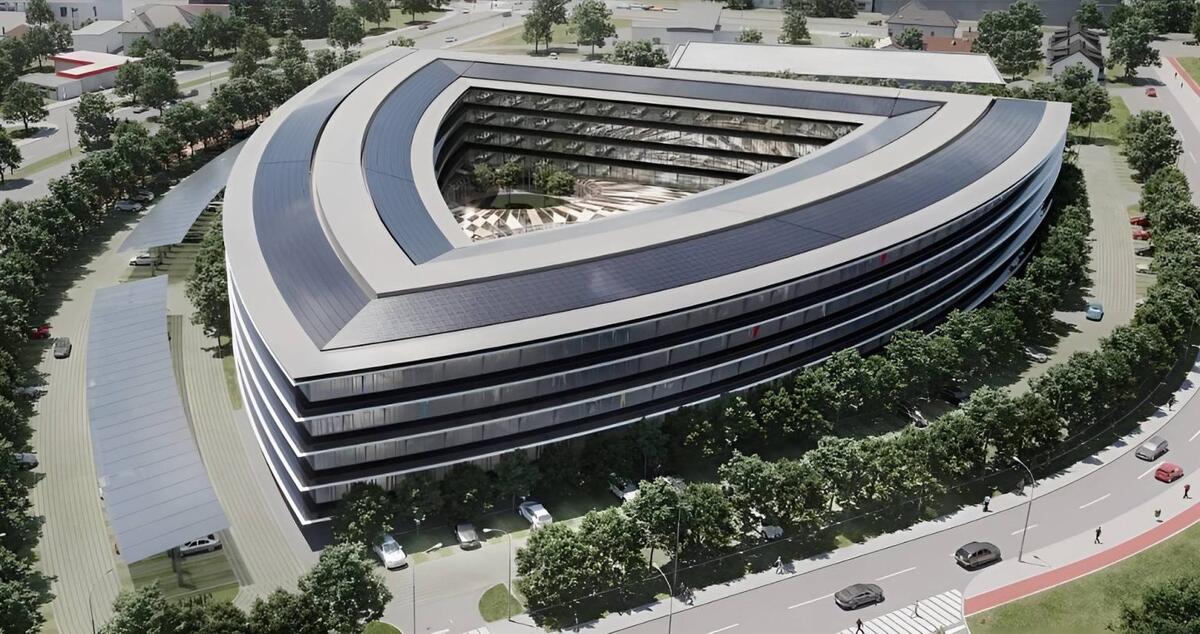 Gradilište Delta Iron: U toku armirano-betonski radovi na poslovnom kompleksu u Novom Sadu