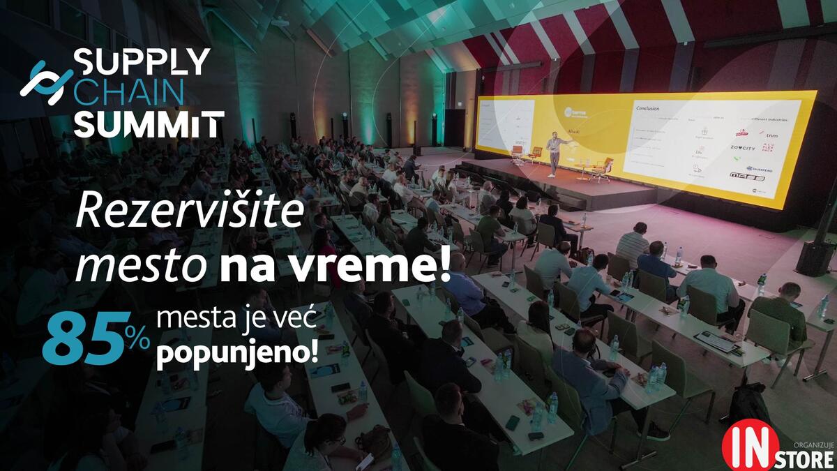 5. Supply Chain Summit 25. maja – Poslednja prilika za prijavu!