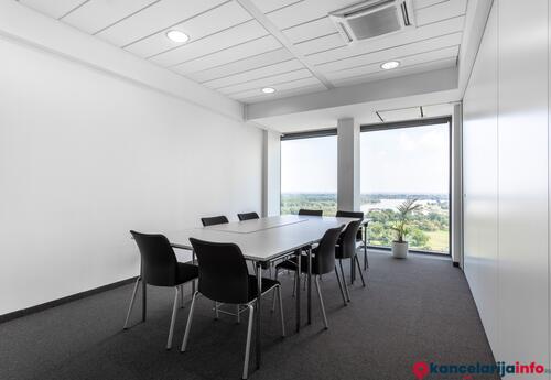 Kancelarije za iznajmljivanje u Avangardan prostor za privatne kancelarije za 5 osoba, prilagođene Vašim poslovnim potrebama na lokaciji Regus UŠĆE Tower