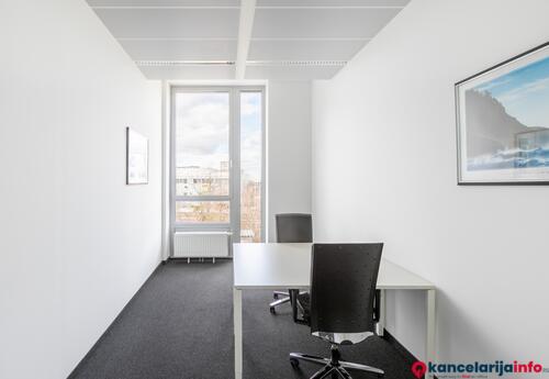 Kancelarije za iznajmljivanje u Atraktivne profesionalne kancelarije sa svim sadržajima uključenim u cenu za 1-2 osobe na lokaciji Regus The One