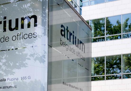 Atrium Office Building